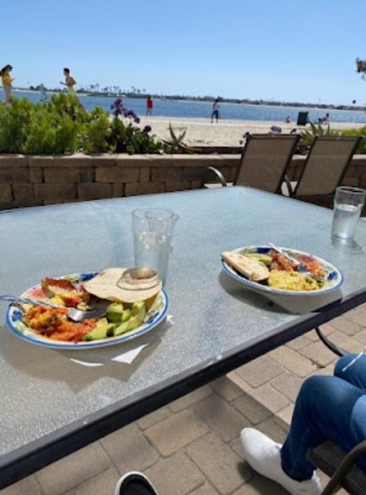 Beach Front Bungalow At Pacific Beach San Diego Buitenkant foto